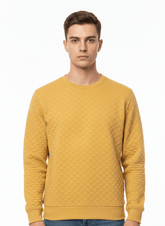 PB Mens Quilted Crewneck Sweatshirt - Smgarment's